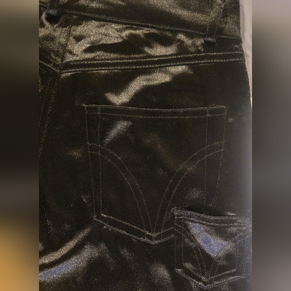 Dolce Gabbana Satin Shimmery Leggings Pants - Picture 4 of 11